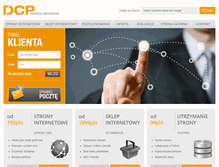 Tablet Screenshot of dcpweb.pl